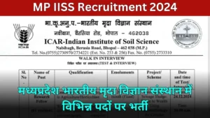 MP IISS Recruitment 2024